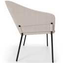 Ver imagem 6 de Cadeira para Sala de Jantar Estar Living Olívia L02 Bouclê Creme - Lyam Decor