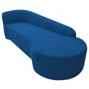 Ver imagem 7 de Kit Divã Recamier Orgânico França 200cm Lado Direito e Poltrona Amore Linho