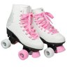 Patins Clássico Branco 4 Rodas 35/36 Fun - 3