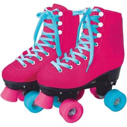 FUN PATINS CLÁSSICO ROSA 4 RODAS 35 36 - 4