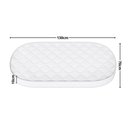 Ver imagem 2 de Colchão para Berço Oval Wave 130x70x10cm D18 Ortobom Cr35374 Branco