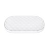 Colchão para Berço Oval Wave 130x70x10cm D18 Ortobom Cr35374 Branco - 1