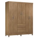 Ver imagem 1 de Guarda Roupa Casal 6 Portas 2 Gavetas Flash II D02 Amendola Touch - Mpozenato