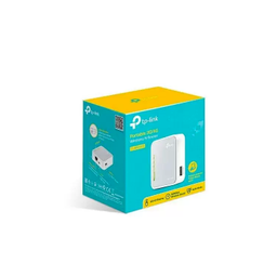 Roteador Wireless Portátil Tp Link Tl Mr3020 3G 4G 10 100Mbps Cinza E Branco - 6