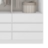 Guarda-Roupa Casal com Espelho 3 Portas 9 Gavetas Hércules Plus - 7