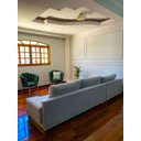 Ver imagem 6 de Namoradeira Pétalas Sued Premium Verde Musgo - 1,20m Sua Casa Decor