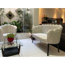 Ver imagem 5 de Namoradeira Pétalas Sued Premium Verde Musgo - 1,20m Sua Casa Decor