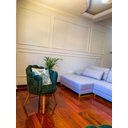 Ver imagem 3 de Namoradeira Pétalas Sued Premium Verde Musgo - 1,20m Sua Casa Decor