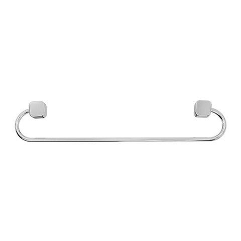 Porta Toalha Bastao Samba Quadrado Cromado 40cm - Japi