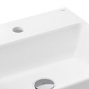 Ver imagem 2 de Cuba de Apoio Docol 42x39 1667826 Retangular com Mesa Branca Esmaltada