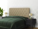 Ver imagem 3 de Cabeceira Imperatriz 1000 Plus Casal 1400mm Liinho Creme - Simbal