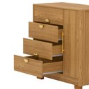Ver imagem 3 de Comoda Sapateira 4 Gavetas 1p 93 Cm 20033 Vlr Nature