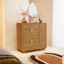 Ver imagem 2 de Comoda Sapateira 4 Gavetas 1p 93 Cm 20033 Vlr Nature