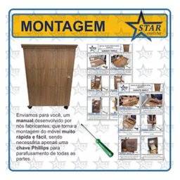 Gabinete para Máquina de Costura Singer Elgin - Compacto - 3