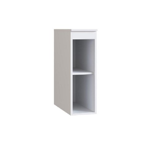 Nicho Inferior Athena 20cm 1 Prateleira Resistente - Casajá - Branco