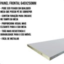 Ver imagem 4 de Saia Painel Mesa Frontal 640x250mm Linha Standart Cinza