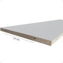 Ver imagem 3 de Saia Painel Mesa Frontal 640x250mm Linha Standart Cinza