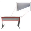 Ver imagem 5 de Saia Painel Mesa Frontal 640x250mm Linha Standart Cinza