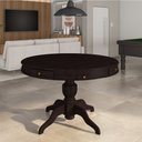 Ver imagem 6 de Mesa de Jogos Carteado 4 Lugares Bellagio com Gavetas e Tampo Reversível Base Estrela com Tecido Tab