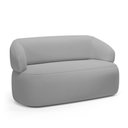 Ver imagem 1 de Sofá Orgânico 02 Lugares Living Glee 140cm Linho Cinza - Desk Design