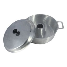 Forma com Cone Para Bolo Alumínio Fundido Polido 26cm - 2