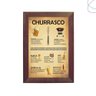 Quadro Manual do Churrasco Area Gourmet Churrasqueira - 1