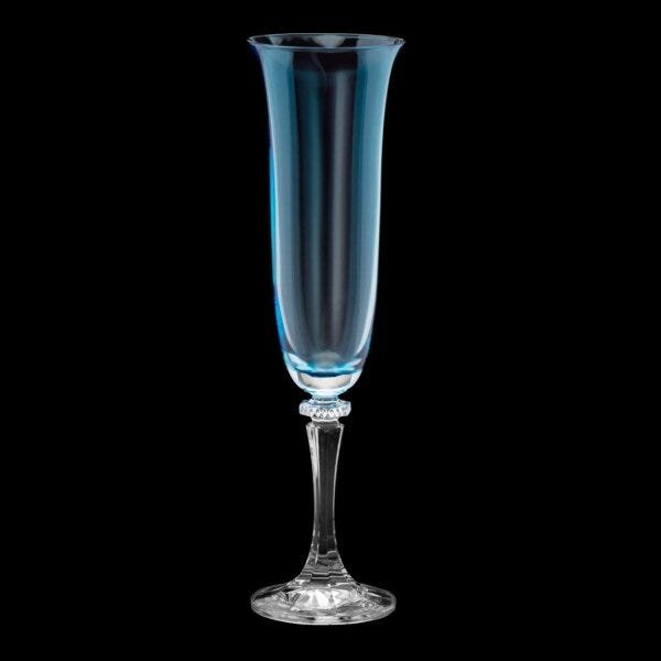 Jogo 6 Taças para Água de Cristal Ecológico 175ml Kleopatra Branta Island Paradise Rojemac - 2