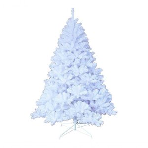 Árvore de Natal Pinheiro Suíço Branco Luxo 346 Galhos 1,50m