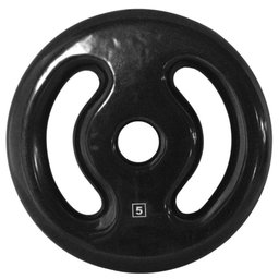 Anilha Emborrachada 5 Kg - Anilhas De Ferro - 1