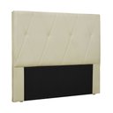 Ver imagem 5 de Cabeceira Para Cama Box Queen Aquilla 160cm Veludo - SSX Multicoisas Spezzia Bege