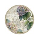 Ver imagem 1 de Conjunto com 6 Pratos Fundo Hortênsia Acetinado Ø25cm Alleanza Cerâmica