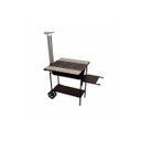 Ver imagem 1 de Fogão A Lenha De Ferro Fundido Chaminé, Pedra E Carrinho