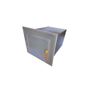 Forno De Chapa Galvanizada N°03 Sem Cinzeiro 50x35x30cm