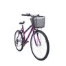 Bicicleta Mormaii Aro 26 Safira com Cesta Violeta - 2