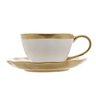 Xícara de Chá Wolff Dubai Branco de Porcelana 200ml - 2
