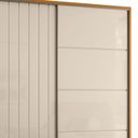 Ver imagem 7 de Guarda Roupa Casal 230cm com 2 Portas Verbena Off/cinamomo Z10 - Mpozenato