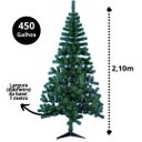 Ver imagem 4 de Árvore de Natal Canadense Verde Prime 450 Galhos 2,10m - Master Christmas