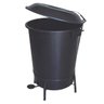 Lixeira Plástica em Suporte de Ferro com Pedal 100 Litros - 1
