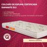 Colchão Espuma Solteiro Orthocrin Diamante D33 - 78x188x20 - 2