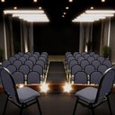 Ver imagem 4 de Cadeira Hoteleira Auditório Empilhável Sintético Z33 Cinza - Mpozenato