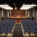 Ver imagem 5 de Cadeira Hoteleira Auditório Empilhável Sintético Z33 Cinza - Mpozenato