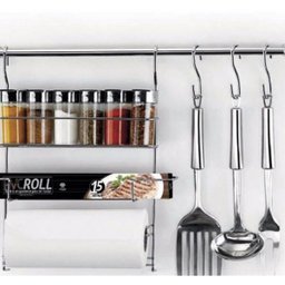 Barra Tubular 45 Cm Cozinha Aço Inox - 3038 Jomer - 2