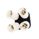 Ver imagem 1 de Soquete E27 para Suporte de 4 Lâmpadas Greika YL-108