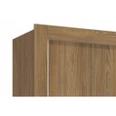 Ver imagem 7 de Guarda Roupa Casal 3 Portas de Correr e 2 Gavetas M570 Fendi/nogueira/fendi - Kappesberg