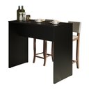 Ver imagem 1 de Bancada Para Cozinha Reims Madesa 115 Cm Preto