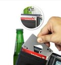 Ver imagem 3 de Kit com 2 Abridores de Garrafa Carta de Baralho Poker Aço Inox