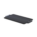 Ver imagem 1 de Chapa Dupla Face Slim em Ferro Fundido Lisa Grelhada 38x23cm Libaneza 94057lb