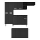 Ver imagem 6 de Cozinha Completa C/ Buffet/aparador Multimóveis Mp2043 Preta