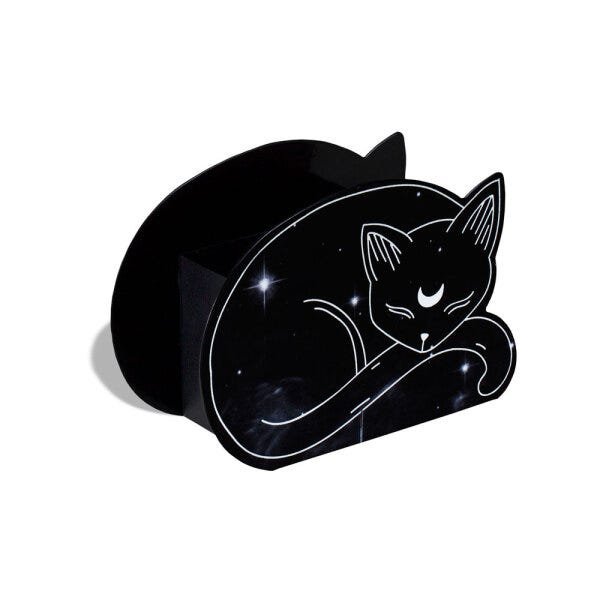 Organizador Porta Maquiagem e Pincéis - Gato Astros - 1
