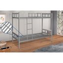 Ver imagem 2 de Beliche Ferro/aço Solteiro, 2 Pessoas Estrado de Aço
